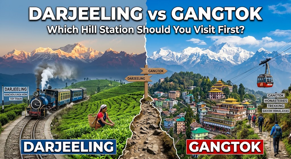 Darjeeling vs Gangtok - Which Hill Station Should You Visit First?